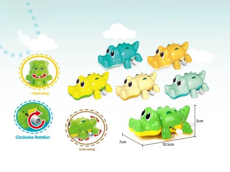 Crawling Crocodile On Chain (6 Colors Mixed)