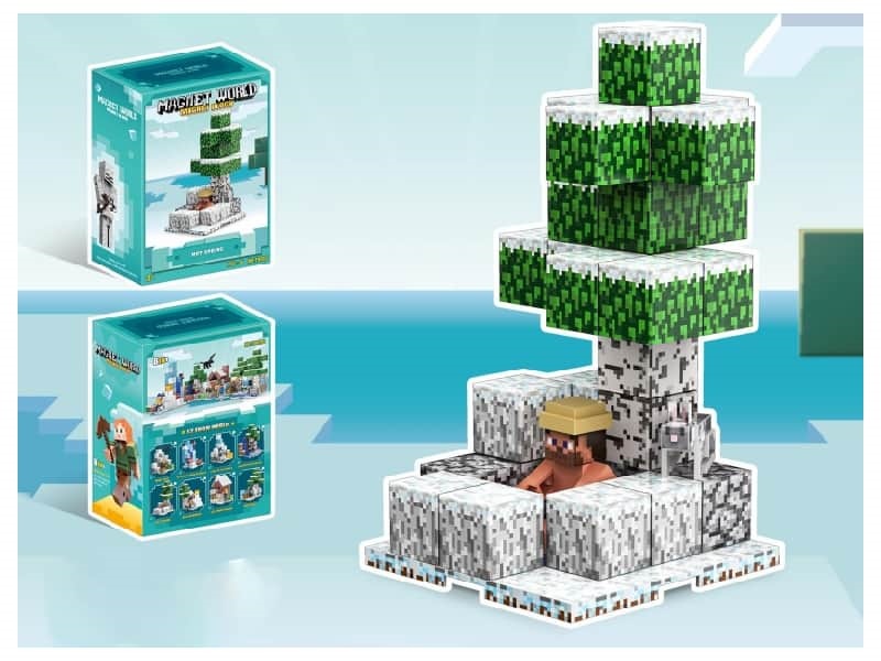 Magnetic Building Blocks-Hot spring