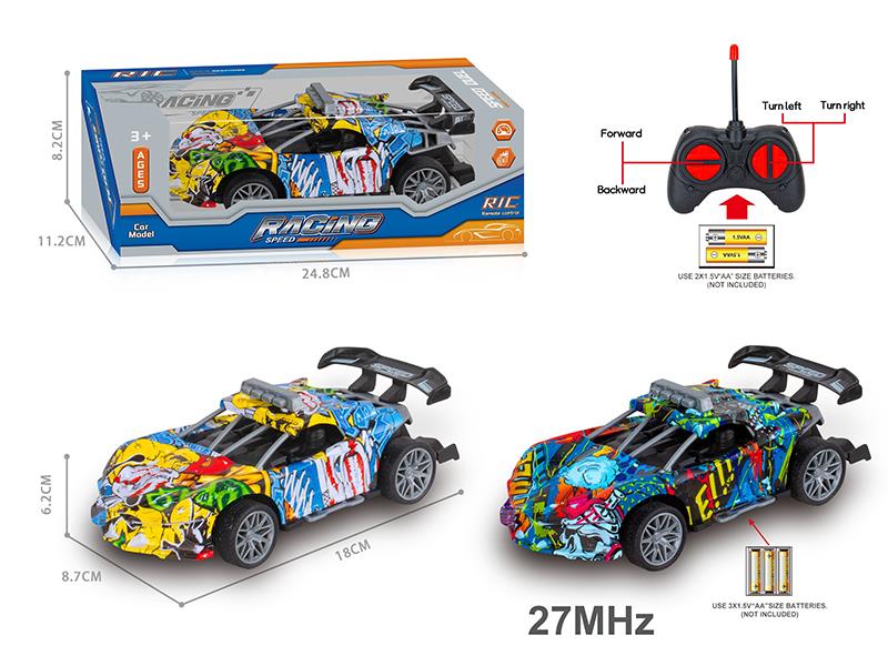 27MHz 1:20 4CH Remote Control Bugatti Graffiti Racing Car(Not Included  Batteries)
