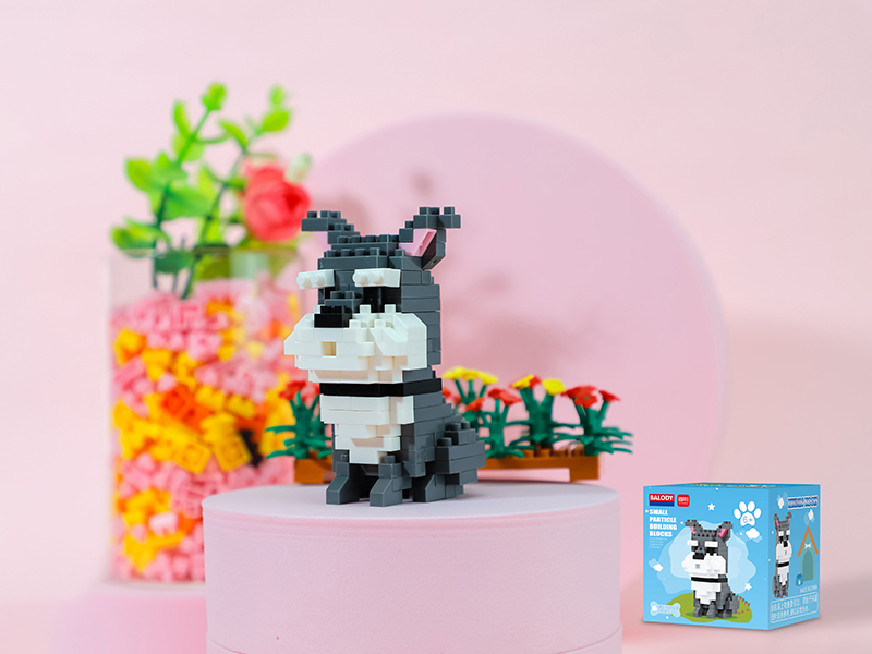 Schnauzer Small Particle Building Blocks(174pcs)