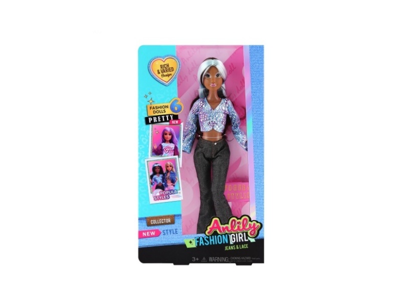 11.5-Inch Solid Doll (Dark Skin)