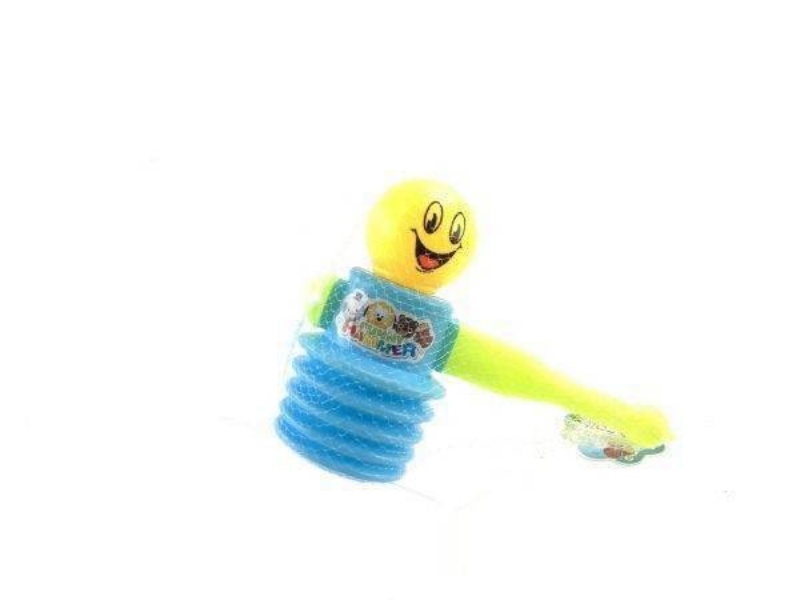 Cartoon Smiling Face Hand Hammer (Light Version)