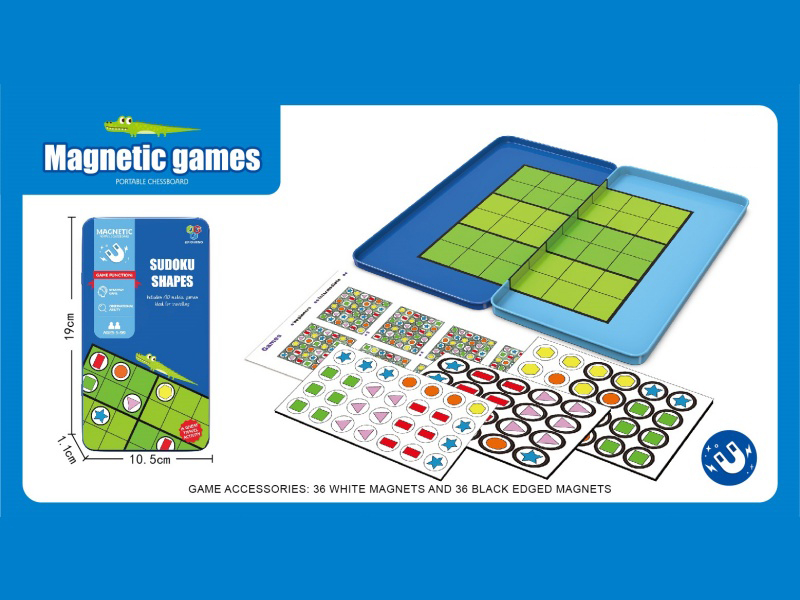 Graphic Sudoku (Magnetic Iron Box)