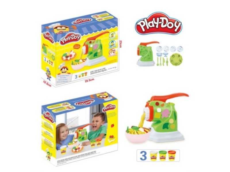 Colorful Clay Noodle Machine Set