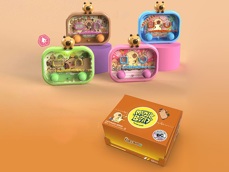 Capybara Water Game Toy With Lights 12pcs