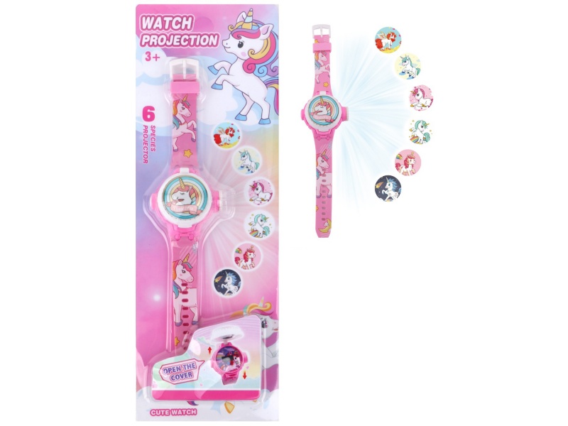 Unicorn Projection Rotating Electronic Watch