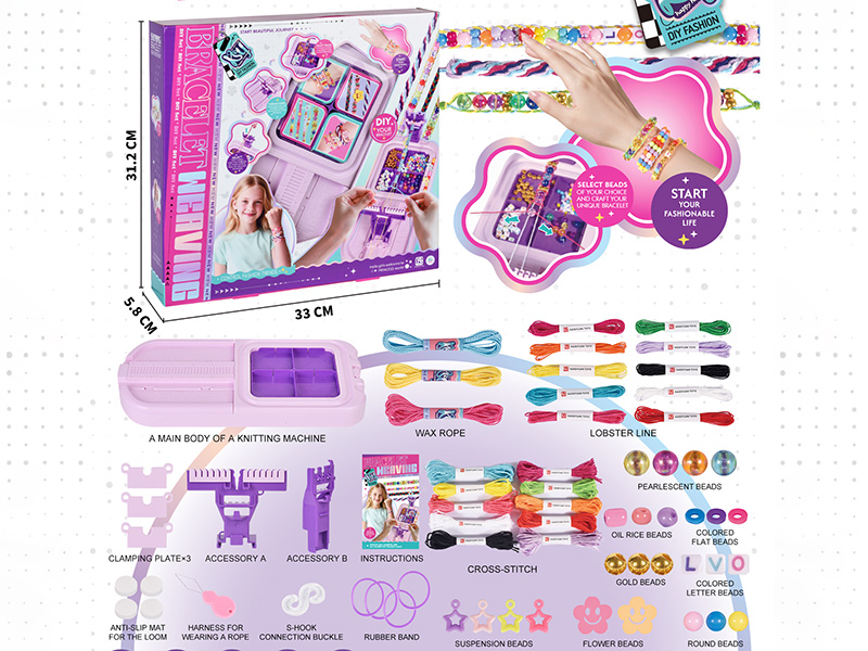 Bracelet Weaving Set