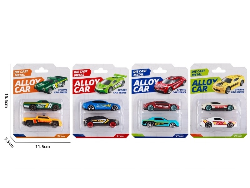 1:64 Sliding Alloy Bike (4 Models Mixed)