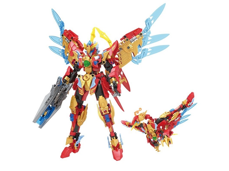 Building Block: Transform Into A Vermilion Bird