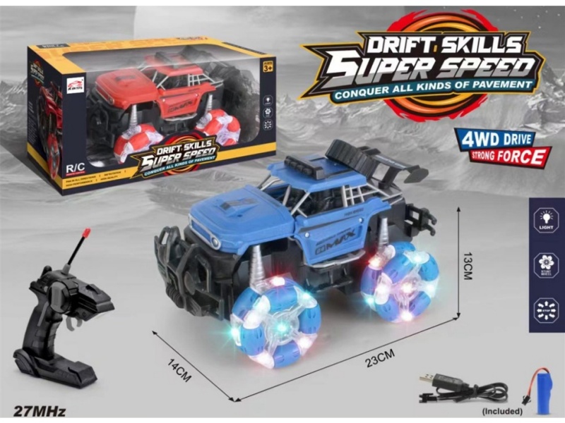 6-Channel  Side Drive Remote Control Car With Light