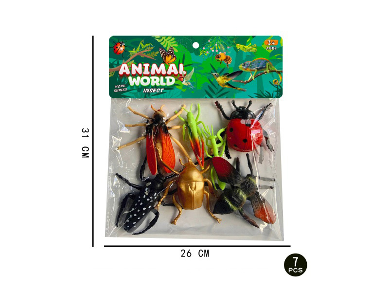 Insect Combination: 7 Pcs
