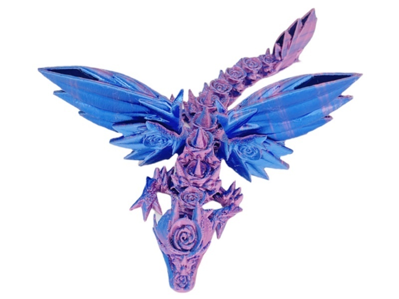 Rose Flying Dragon - Short Tail 34Cm