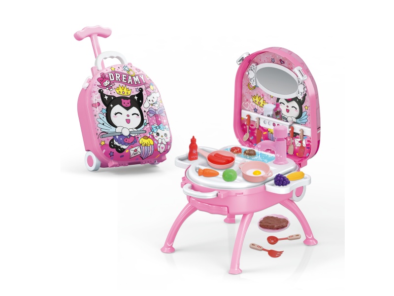 4-In-1 Portable Alloy Backpack Set With Handle, Kulomi Tableware, Infringement