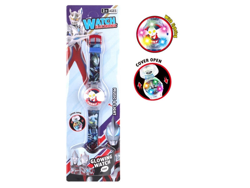 Ott Flip Light Music Watch