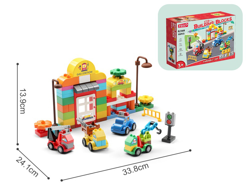 Variety Car Building Blocks 105pcs
