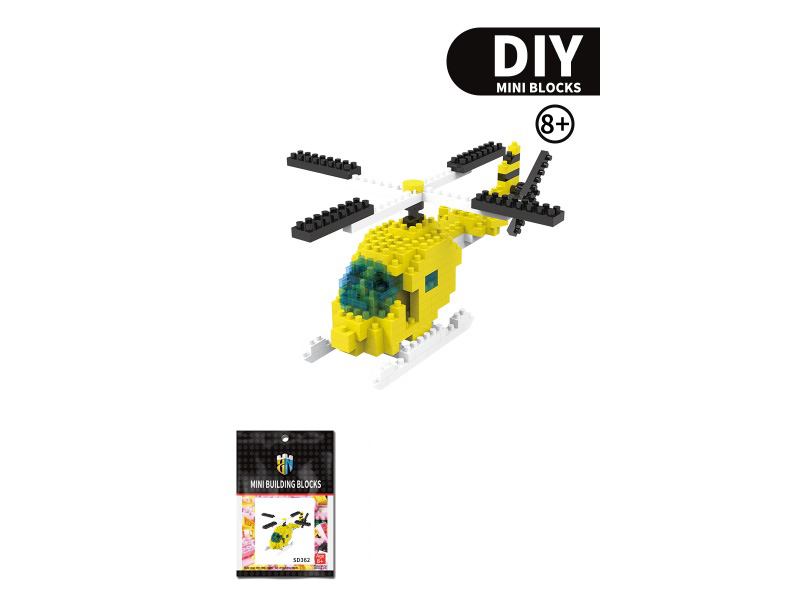 Aircraft Series - Helicopter Building Blocks 198PCS