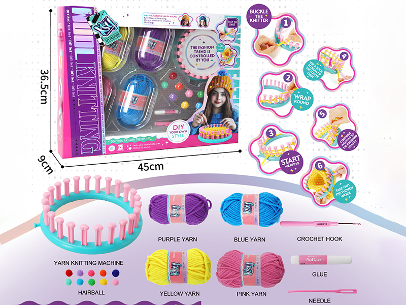 DIY Knitting Wool Weaver