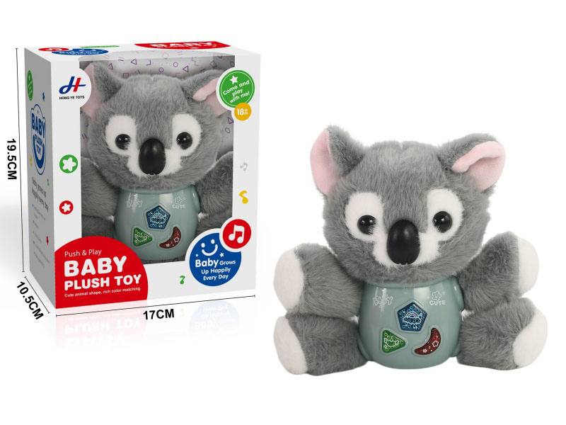 Sound, Light, Plush Koala