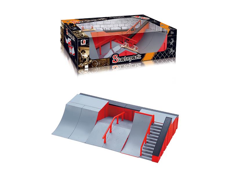 Finger Skateboard Skate Park Set(1 Finger Skateboard)