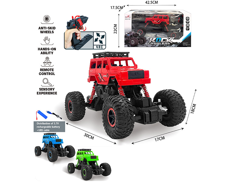 4-Channel Remote Control Benz Cross Country Car