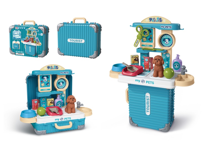 Pet Carry Case Role-Playing Pet Play Set