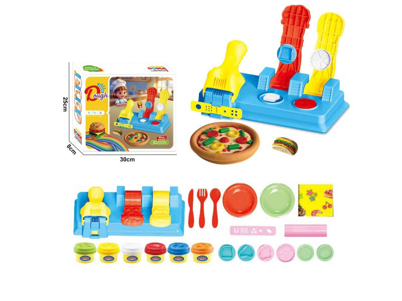 Creative Hamburger Machine Clay Set