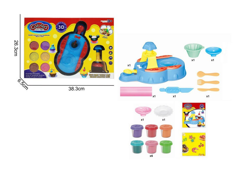Cake Machine Clay Set