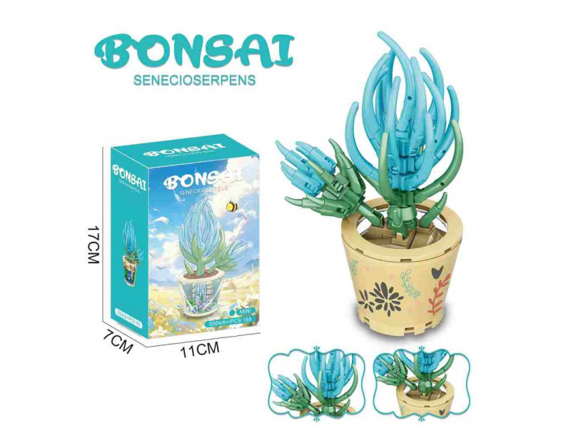 Succulent Building Block Flower Shop 169Pcs- Flower Series