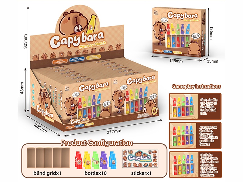 Fun Bottle Guessing (12Pcs Single Small Box Price)