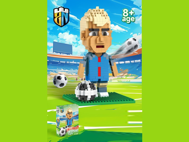434 PCS Of Neymar Football Building Blocks
