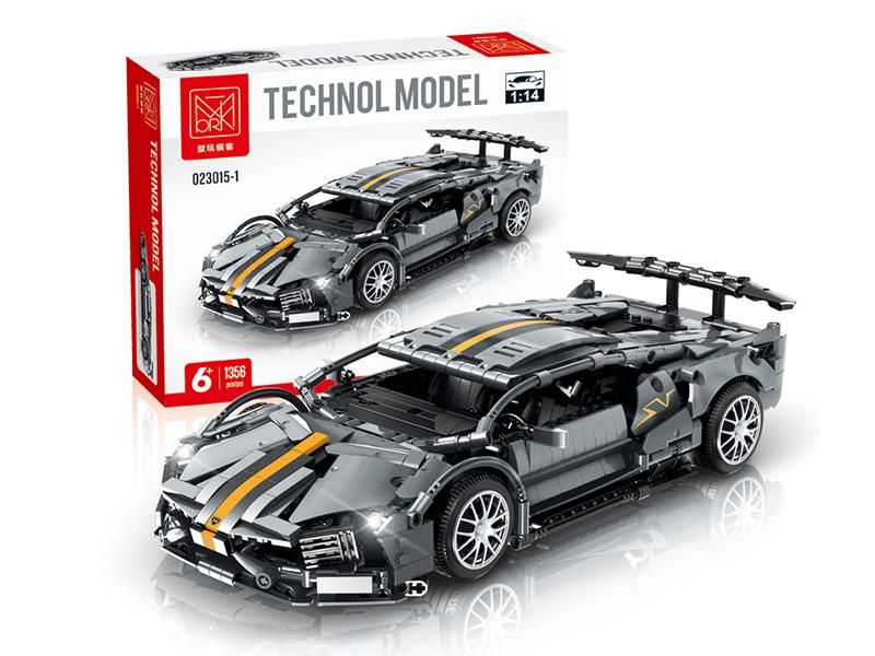 1:14 Batmobile Building Blocks 1356pcs