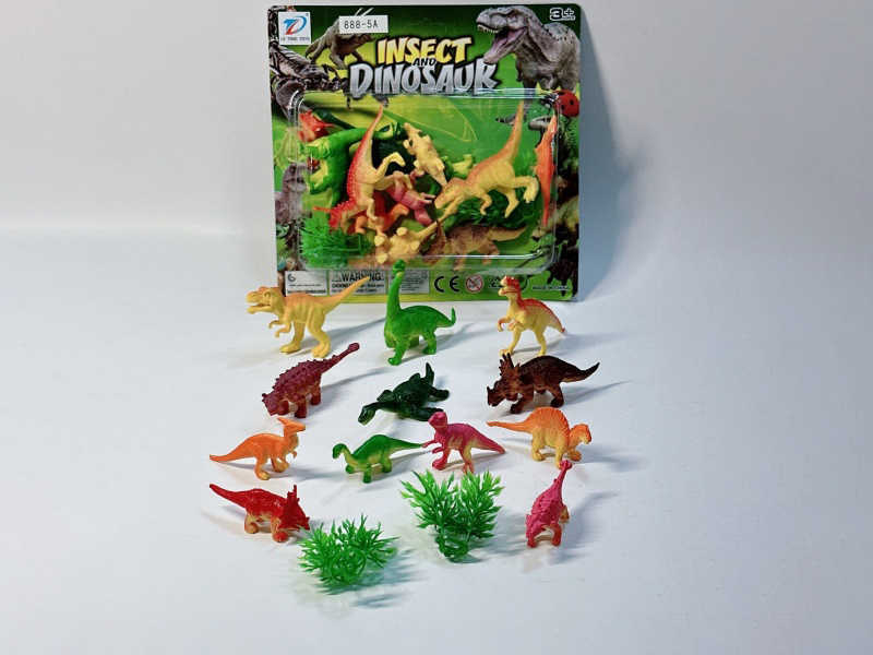 Pvc Simulation Dinosaur 14Pcs