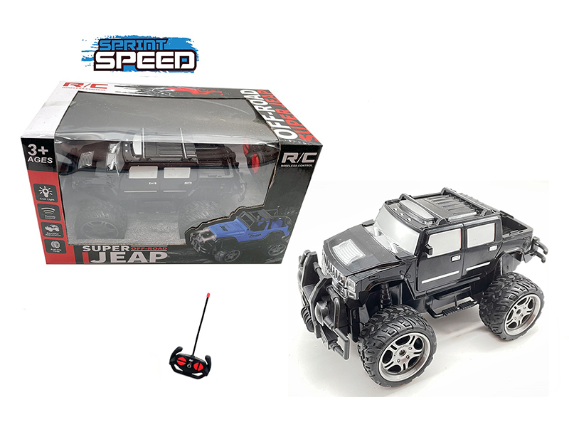 1:18 4-Channel Remote Control Pickup Truck With Headlight