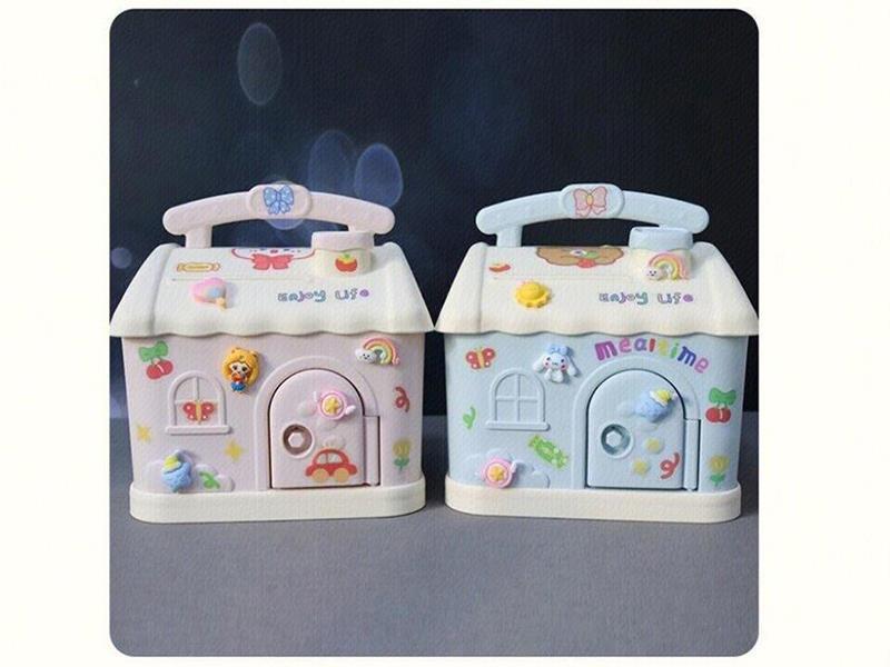 Cartoon House Piggy Bank