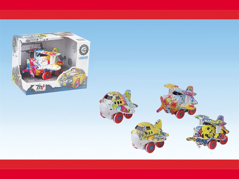 Inertial Graffiti Alloy Car