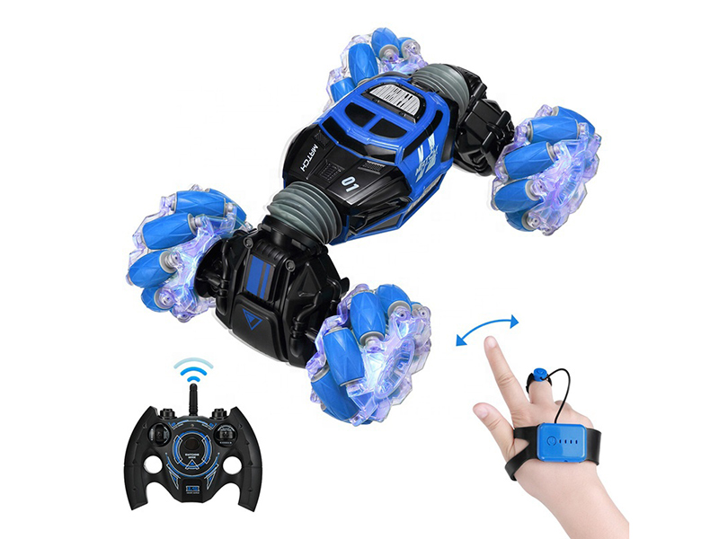 Electric High Speed 2.4G Double Side 4X4 Off Road Remote Control Toys Hand Controlled Gesture Watch RC Stunt Car