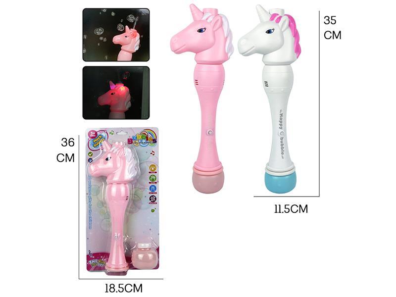 B/O Music Unicorn Bubble Stick