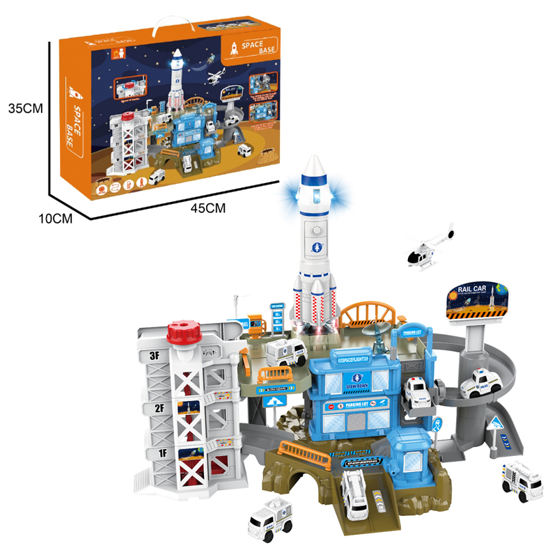 Space Base Challenge Game Toys and Product Outer Packaging Dimensions