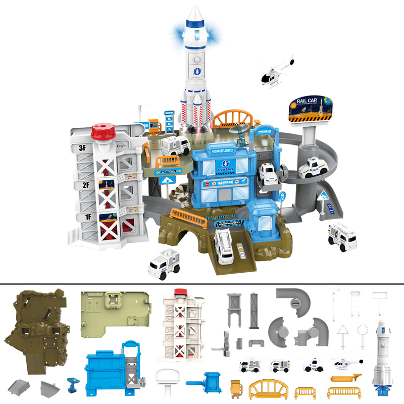 Space Base Challenge Game Toys and Its Component Details