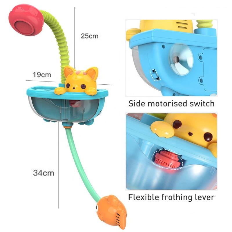Cat Sprinkler Dimensions and Component Functions