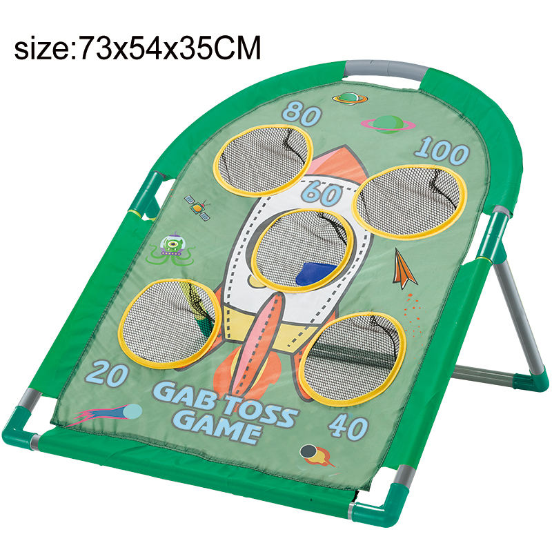 Dimensions of the Green Throwing Sandbag Holder