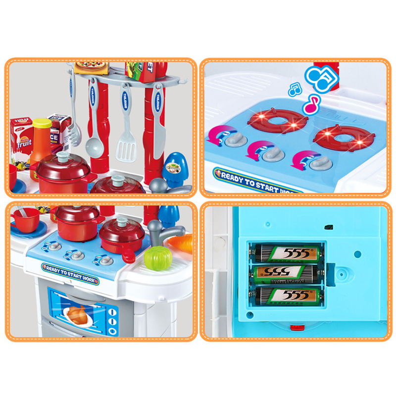 Detailed Display of the Kitchen Set Toy