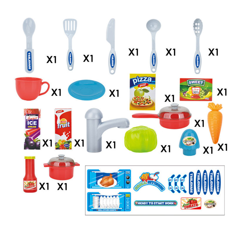 Kitchen Set Toy Accessories