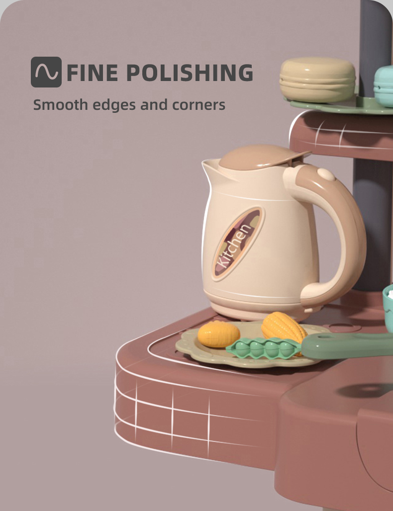 Kitchen Table toys undergo meticulous polishing, ensuring all edges and corners are smooth