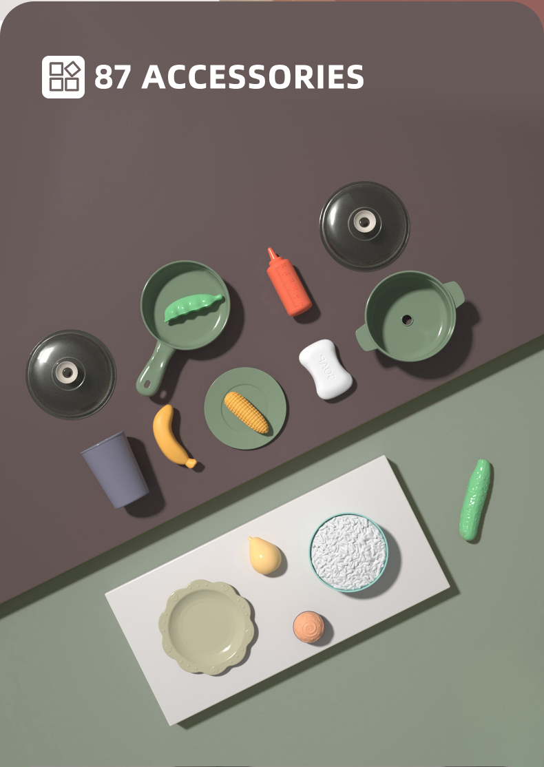 Kitchen Table products include 87 accessories