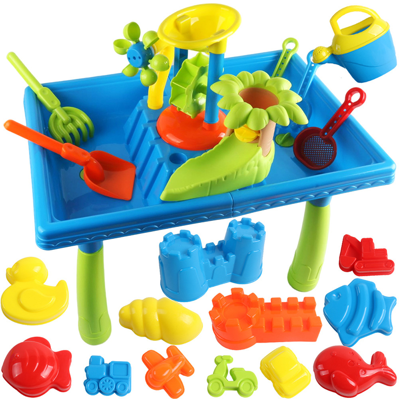 Sand Table and all toy accessories included in the product set
