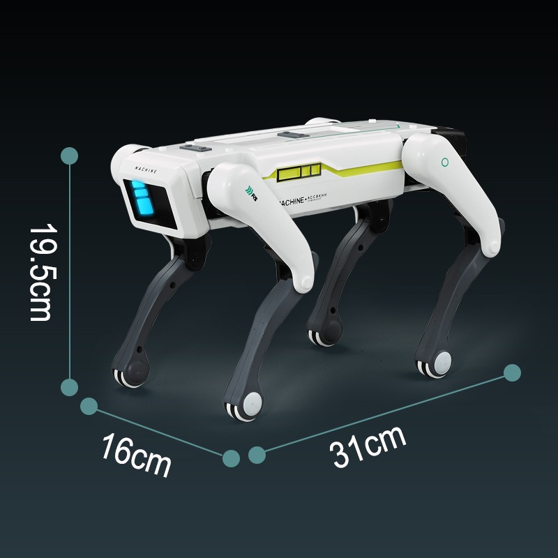 Dimensions of the Intelligent AI Remote Control Water Bomb Dog