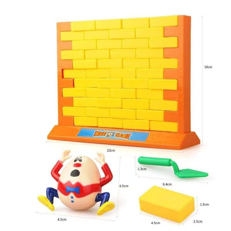 Happy Wall-Breaking Game Toy: Detailed Components and Product Dimensions