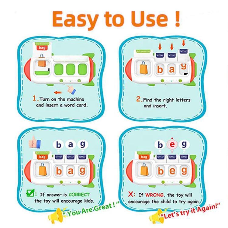 How to Use the Spell & Talk Learning Machine