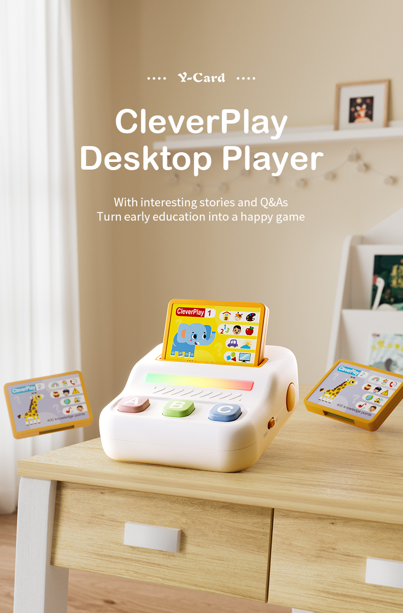 Clever Play Desktop Player turns early childhood education into a joyful game through stories and interactive Q&A